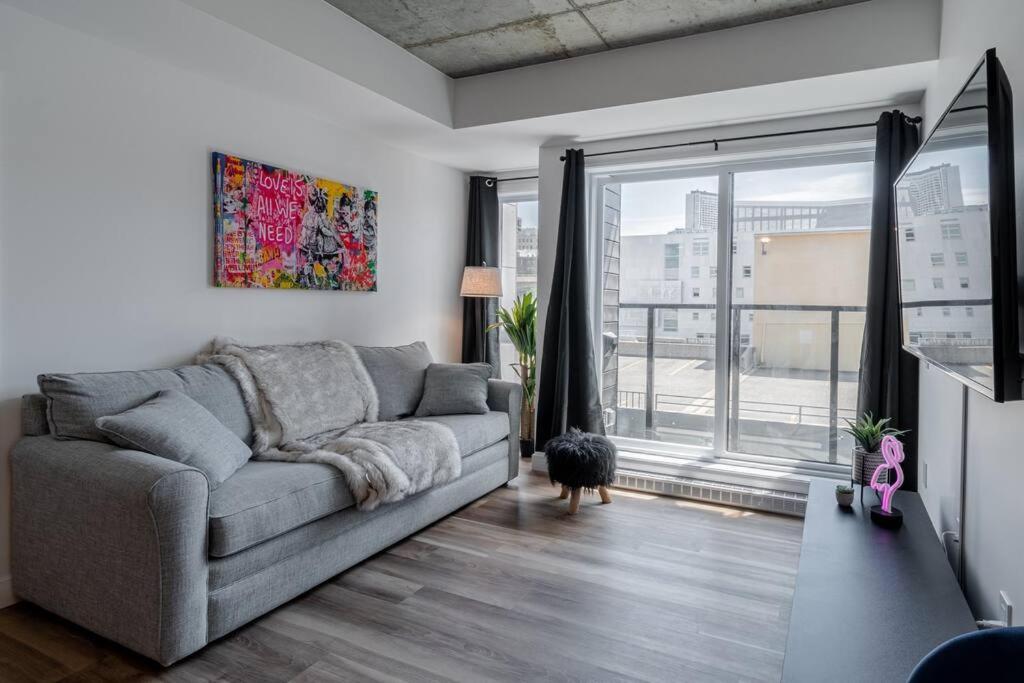 Condo 2 Ch - 500M Vieux-Quebec & Gym Bagian luar foto