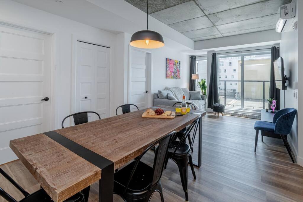 Condo 2 Ch - 500M Vieux-Quebec & Gym Bagian luar foto