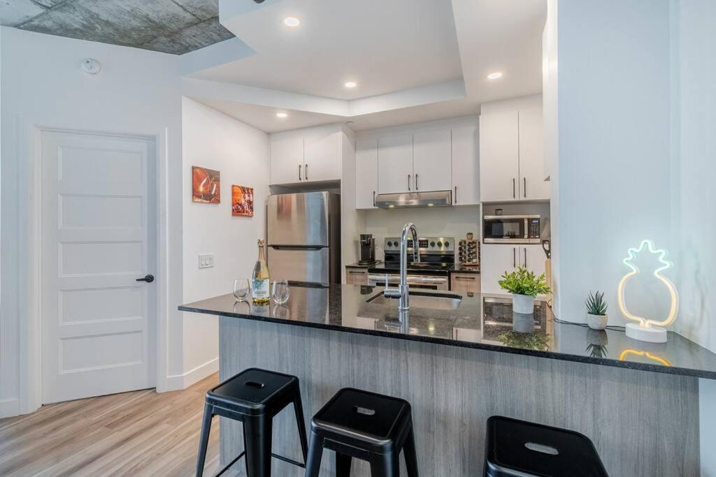 Condo 2 Ch - 500M Vieux-Quebec & Gym Bagian luar foto