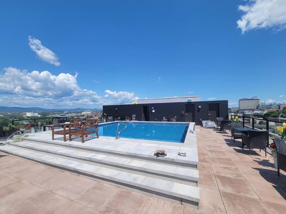 Condo 2 Ch - 500M Vieux-Quebec & Gym Bagian luar foto