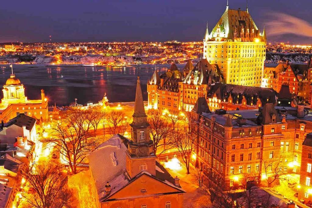 Condo 2 Ch - 500M Vieux-Quebec & Gym Bagian luar foto