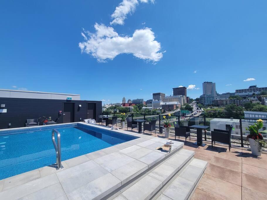 Condo 2 Ch - 500M Vieux-Quebec & Gym Bagian luar foto